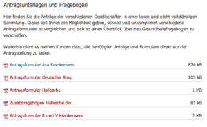 Antragsdownload