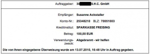 Spende