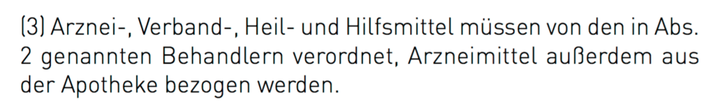 Apotheke Auszug Musterbedingungen