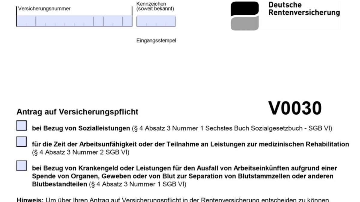 Rentenversicherungsbeitrag bei Krankentagegeld