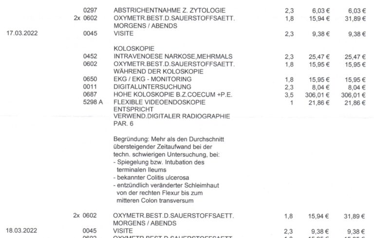 Kosten Fr Chefarztbehandlung