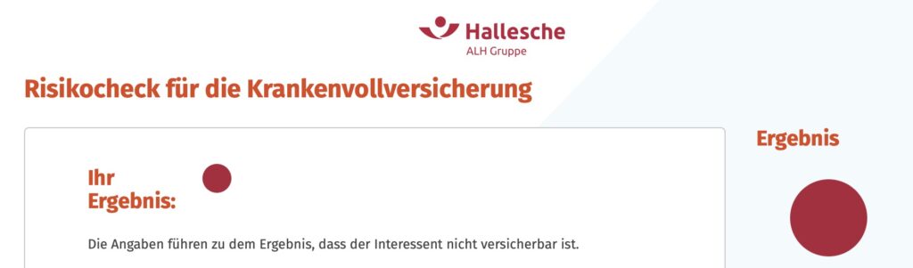 Hallesche Tool Risikoprüfung