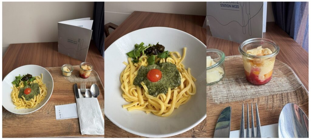 Charité Komfortstation Berlin Mitte, Mittagessen